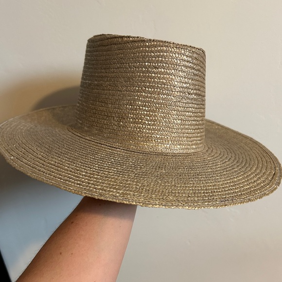 Janessa Leone Accessories - Janessa Leone Cameron Straw Hat Size Medium